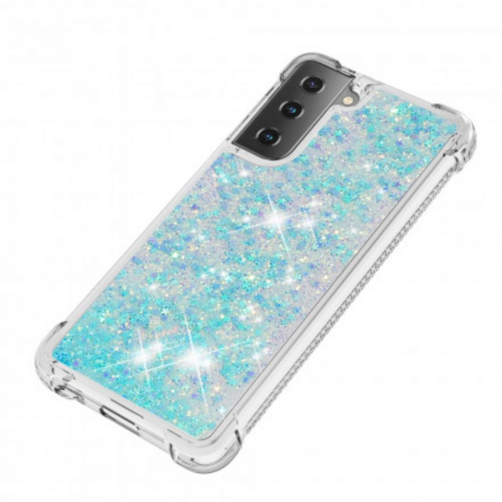 Telefoonhoesje voor Samsung Galaxy S21 Plus 5G Verlangen Glitter