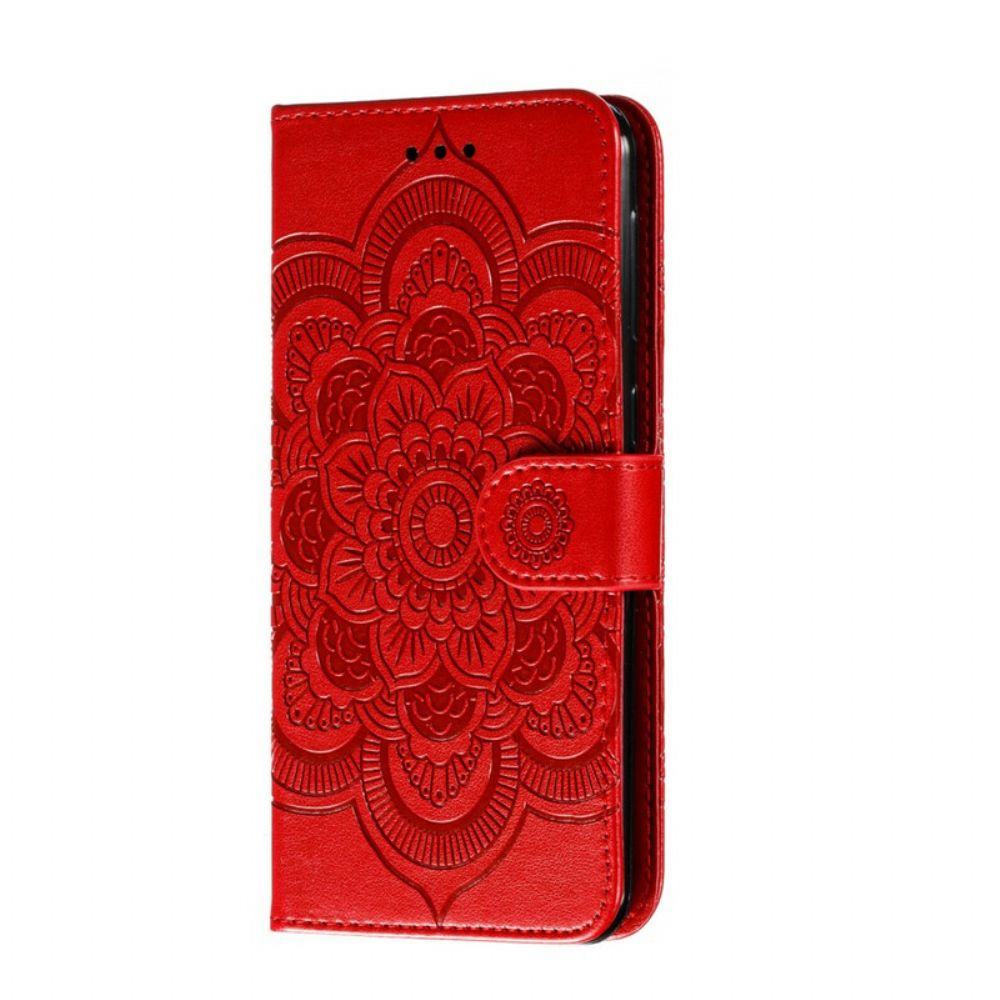 Folio-hoesje voor Samsung Galaxy M21 Volledige Mandala