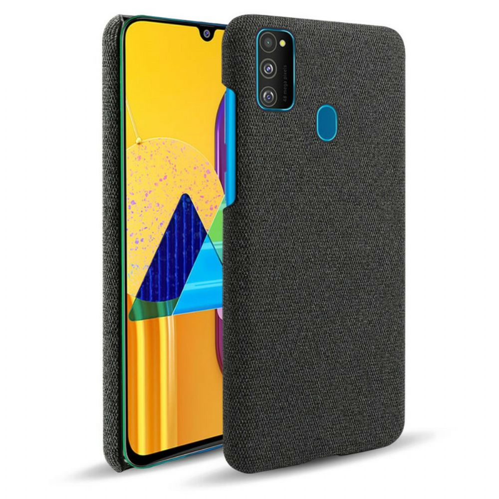 Hoesje voor Samsung Galaxy M21 Ksq Doek Textuur