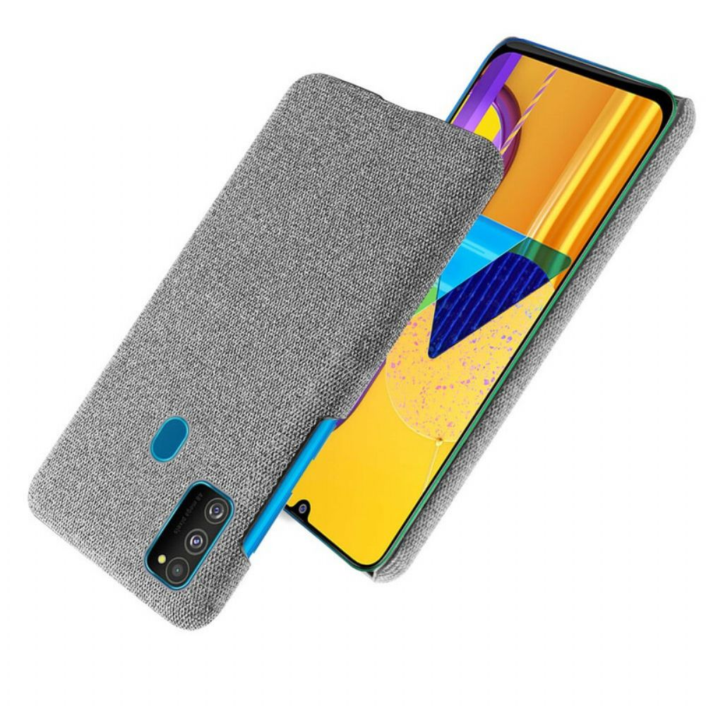 Hoesje voor Samsung Galaxy M21 Ksq Doek Textuur