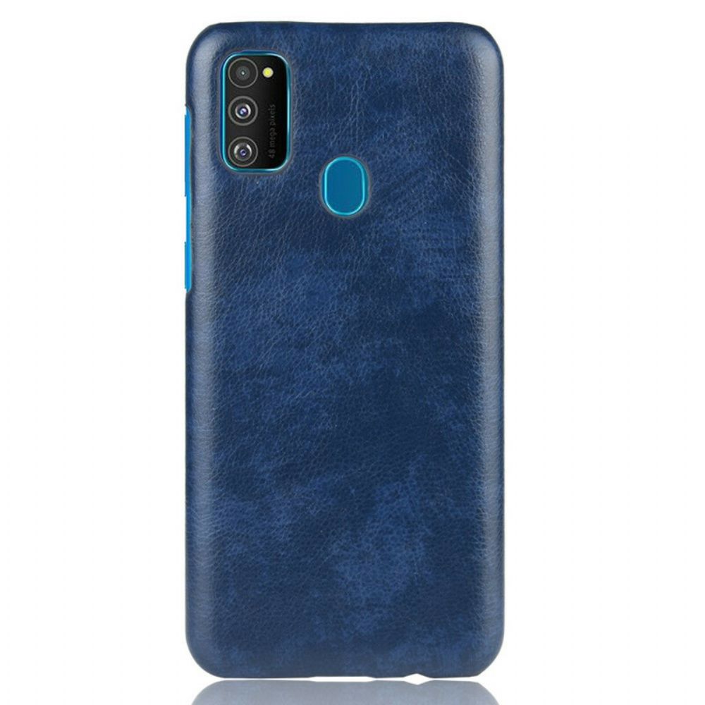 Hoesje voor Samsung Galaxy M21 Lichi-leereffect