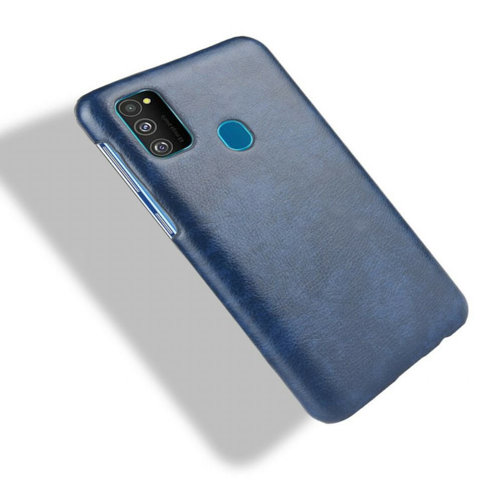 Hoesje voor Samsung Galaxy M21 Lichi-leereffect