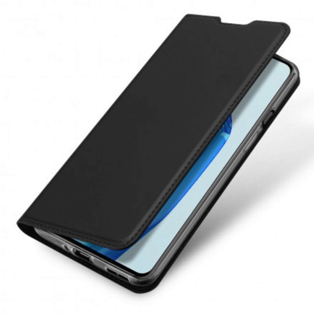 Bescherming Hoesje voor OnePlus 9 Folio-hoesje Dux Ducis Pro-skin