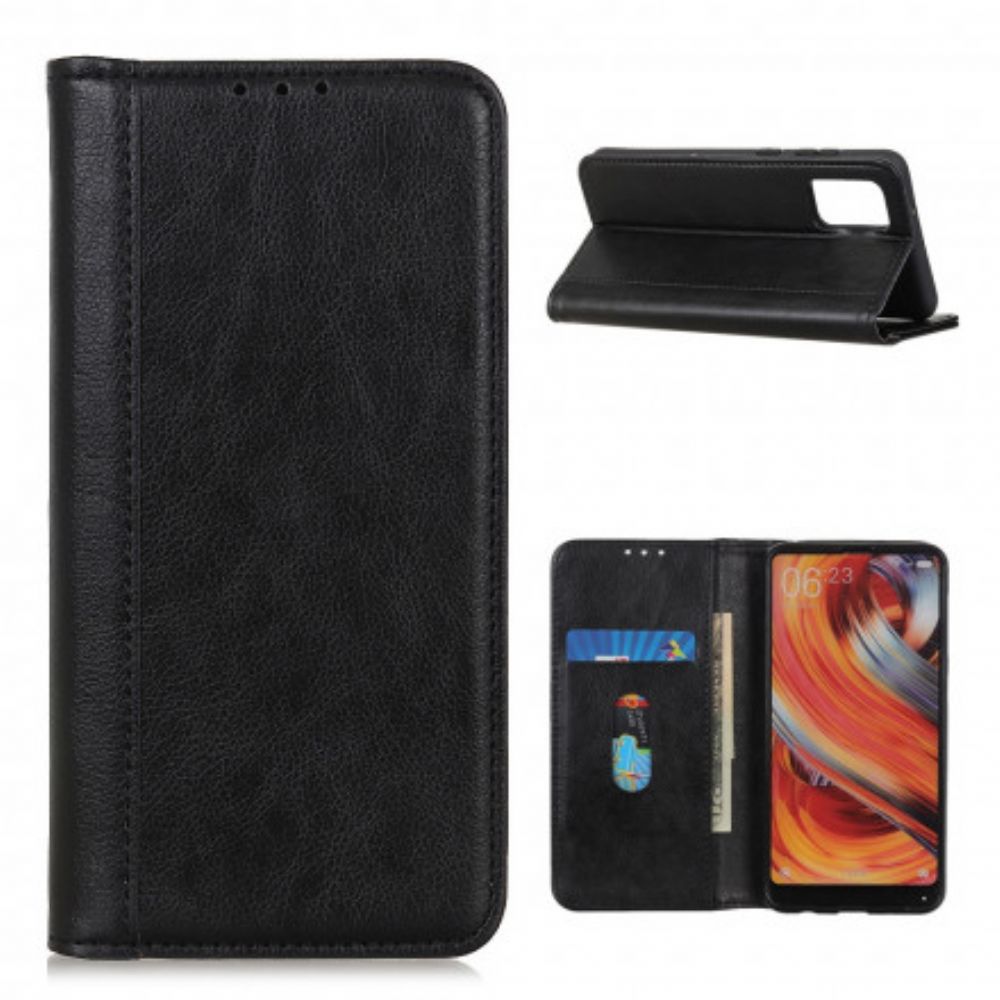 Bescherming Hoesje voor OnePlus 9 Folio-hoesje Elegance Split Litchi Leer