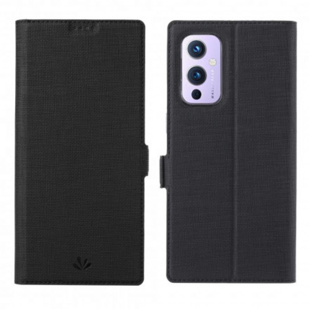 Bescherming Hoesje voor OnePlus 9 Folio-hoesje Vili Dmx Getextureerd