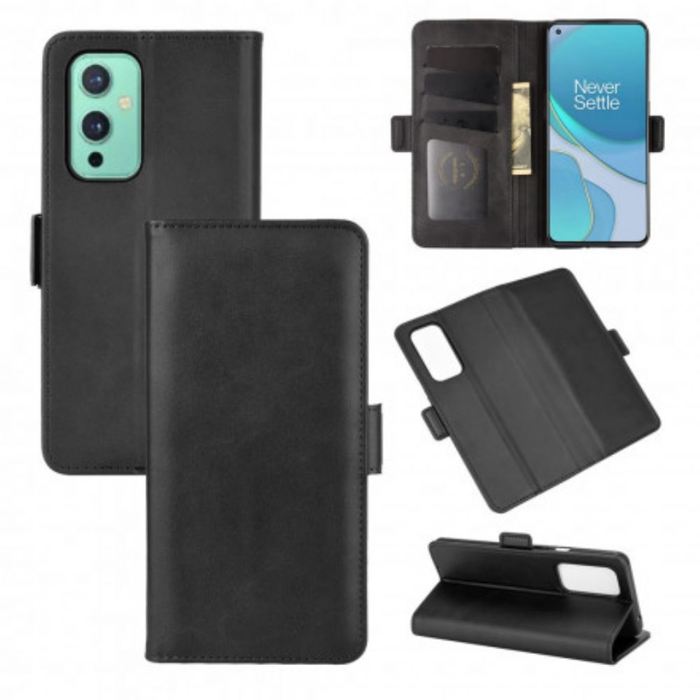 Folio-hoesje voor OnePlus 9 Flip Case Dubbele Klep