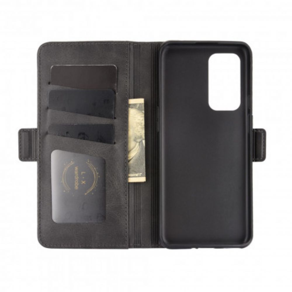 Folio-hoesje voor OnePlus 9 Flip Case Dubbele Klep