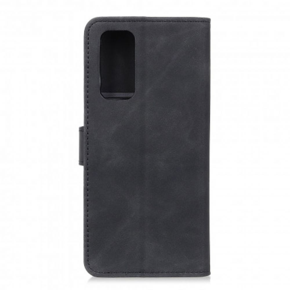 Folio-hoesje voor OnePlus 9 Vintage Leereffect Khazneh