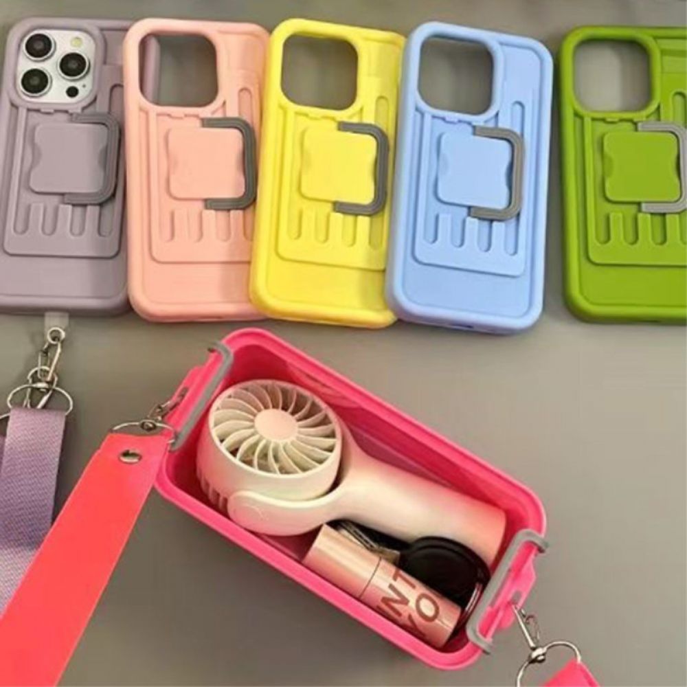 Case Hoesje iPhone 16 Pro Telefoonhoesje Met Opbergdoos Uit De Xx-serie