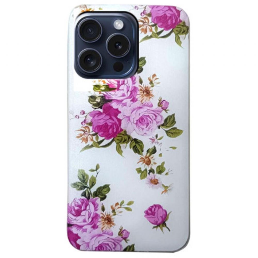 Case Hoesje iPhone 16 Pro Telefoonhoesje Rozen