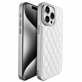 Cover Hoesje iPhone 16 Pro Telefoonhoesje Gewatteerd Kst Design