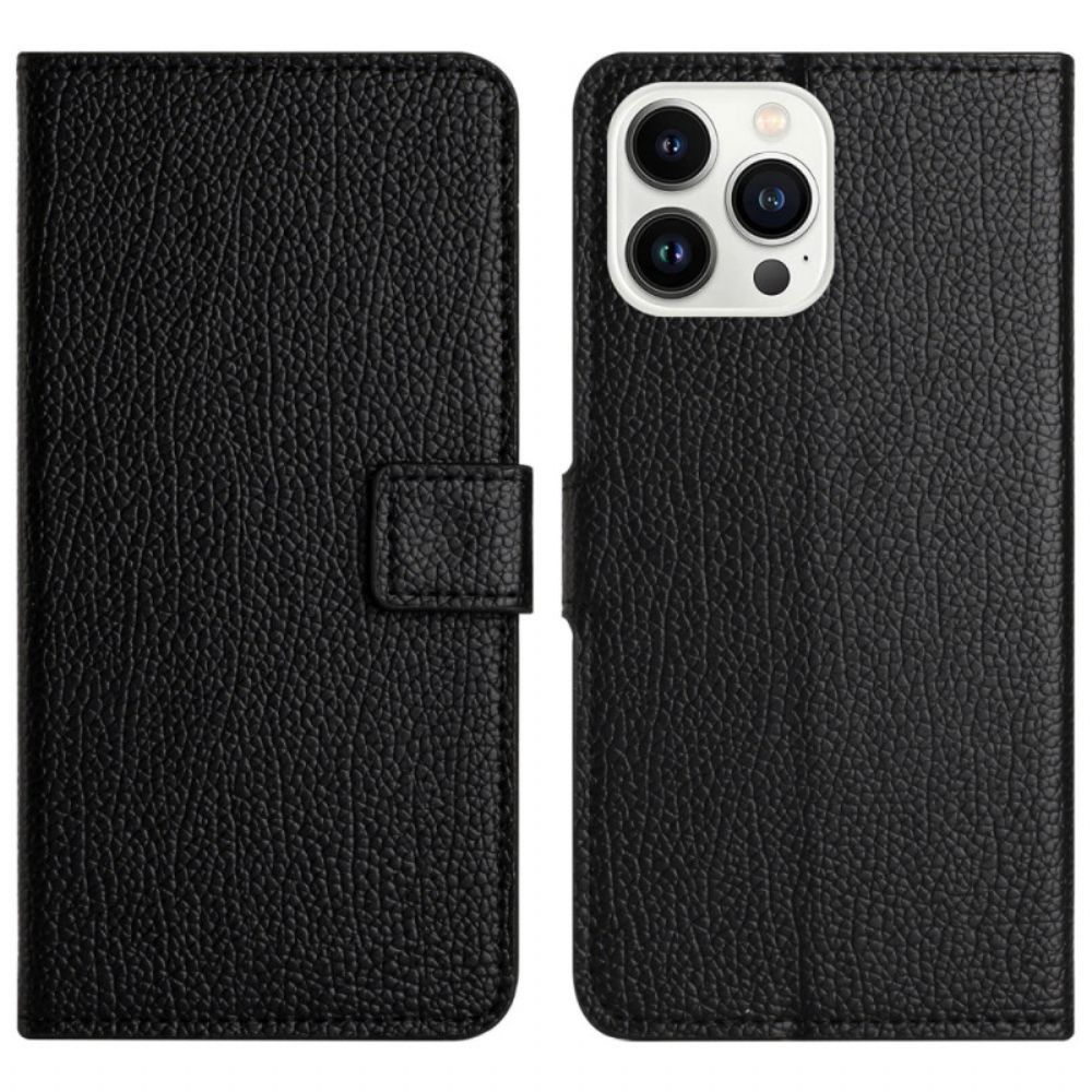 Flip Case Leren iPhone 16 Pro Stijlvol