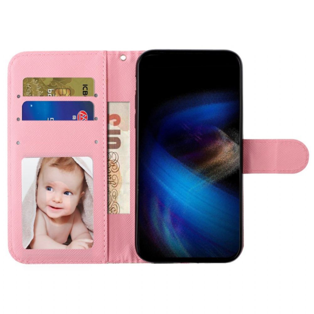 Folio-hoesje iPhone 16 Pro Telefoonhoesje Bandrozen