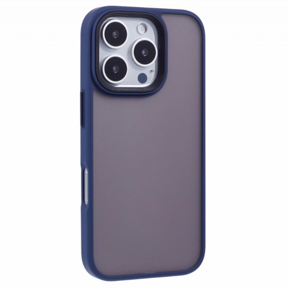 Hoesje iPhone 16 Pro Anti-vingerafdruk Mat Oppervlak Bescherming Hoesje