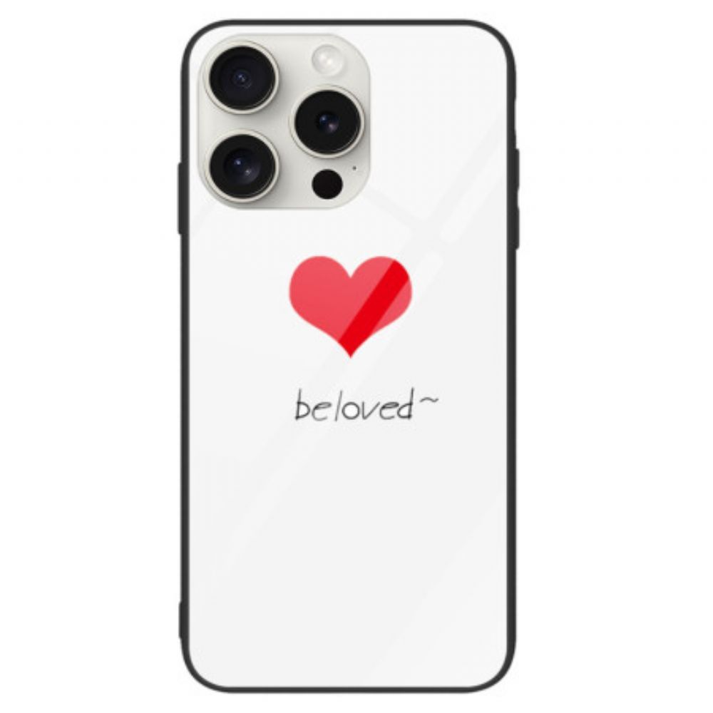 Hoesje iPhone 16 Pro Be Loved Gehard Glas