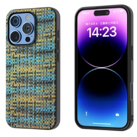 Hoesje iPhone 16 Pro Geruite Textuur