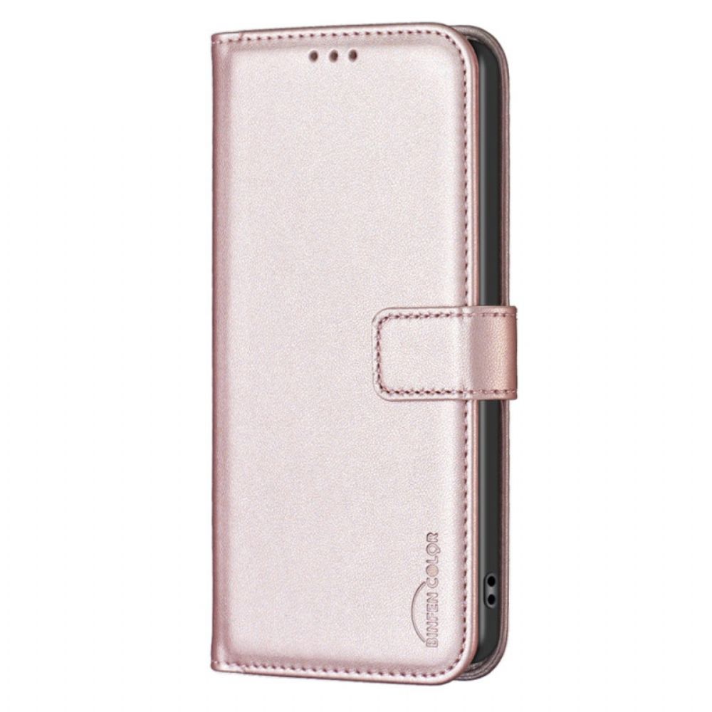 Leren Hoesje Voor iPhone 16 Pro Portemonnee-etui Met Klep