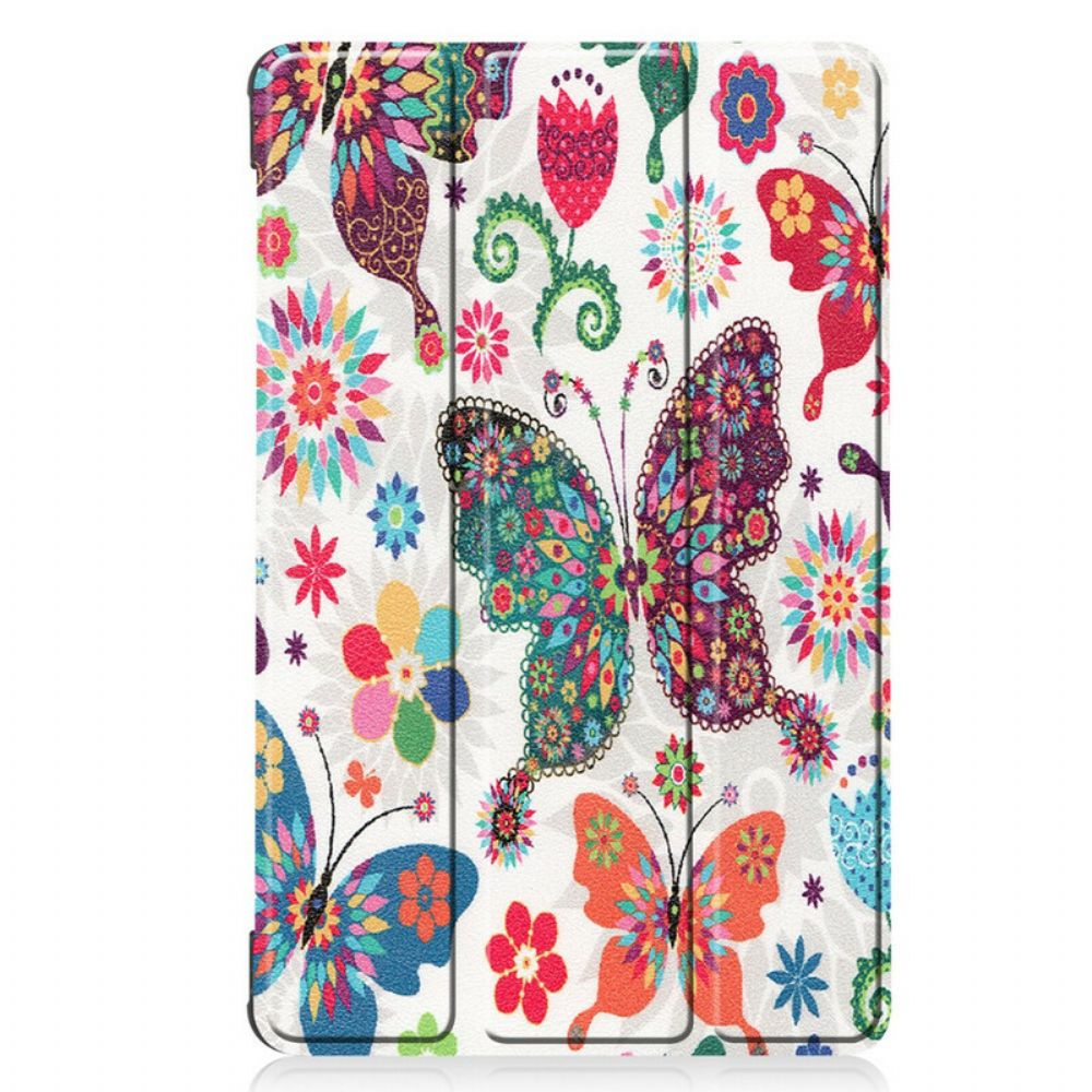 Bescherming Hoesje voor Huawei MatePad T 8 Retro Vlinders En Bloemen