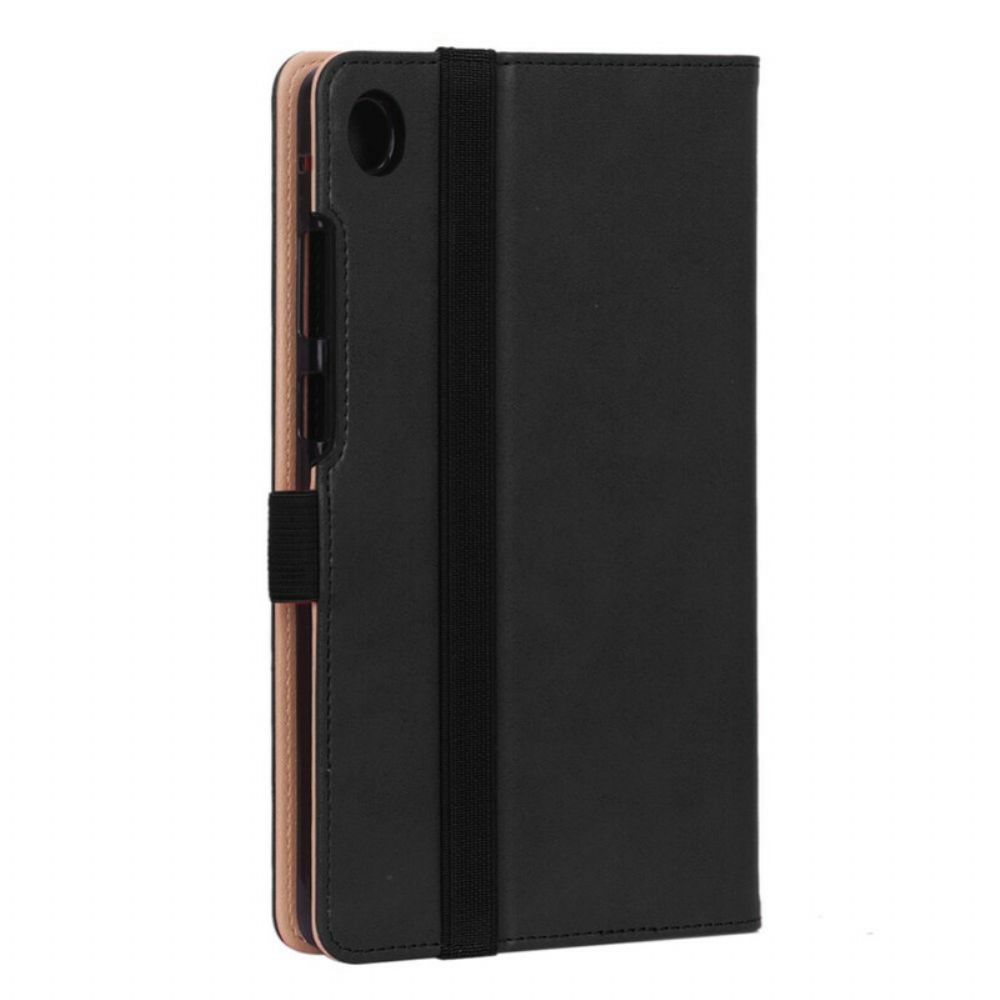 Cover voor Huawei MatePad T 8 Lederen Stijl Met Riem