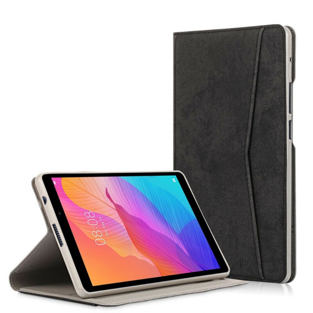 Cover voor Huawei MatePad T 8 Zakelijk Leereffect