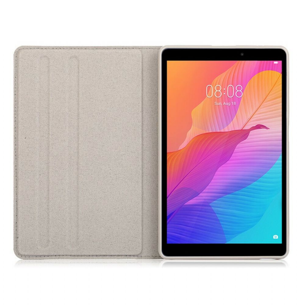 Cover voor Huawei MatePad T 8 Zakelijk Leereffect