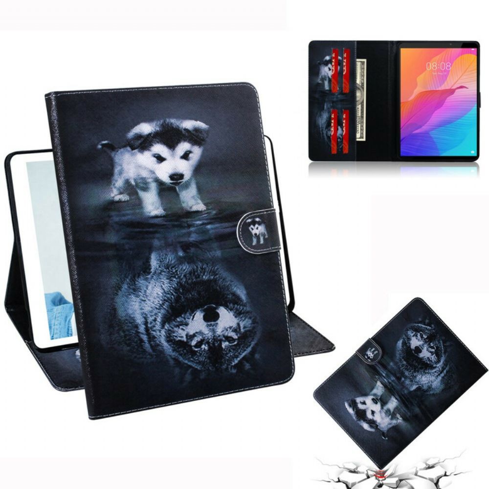 Folio-hoesje voor Huawei MatePad T 8 Droom Van Puppy