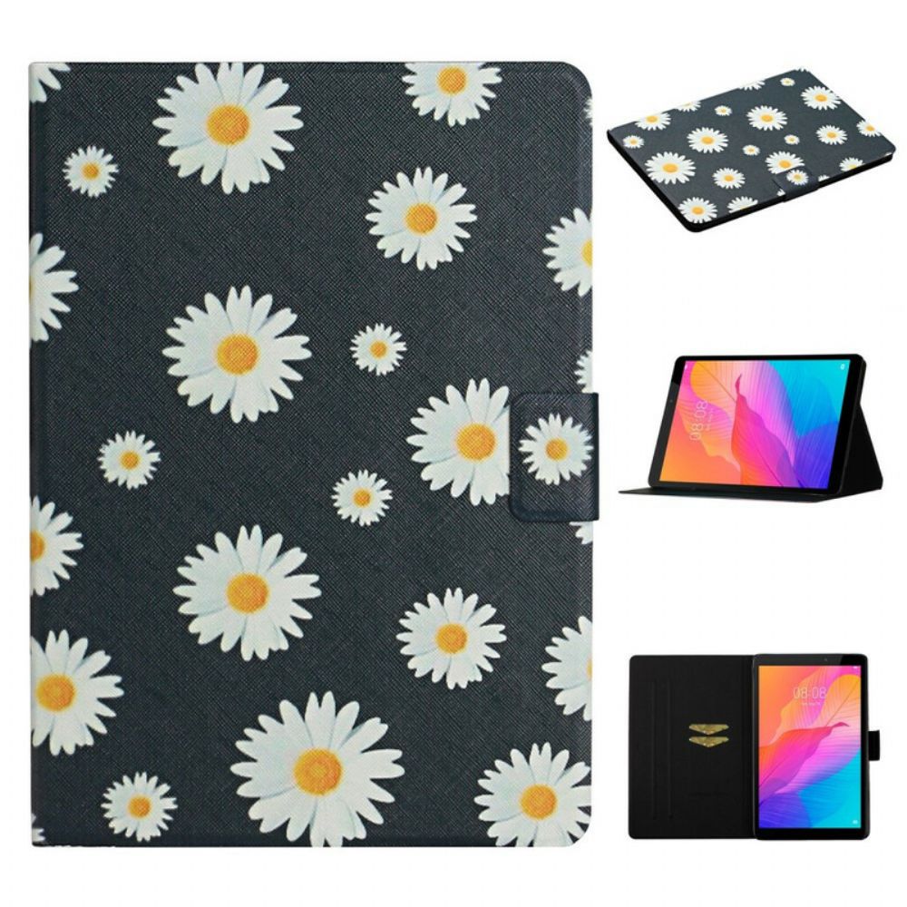 Leren Hoesje voor Huawei MatePad T 8 Bloemen Bloemen Bloemen