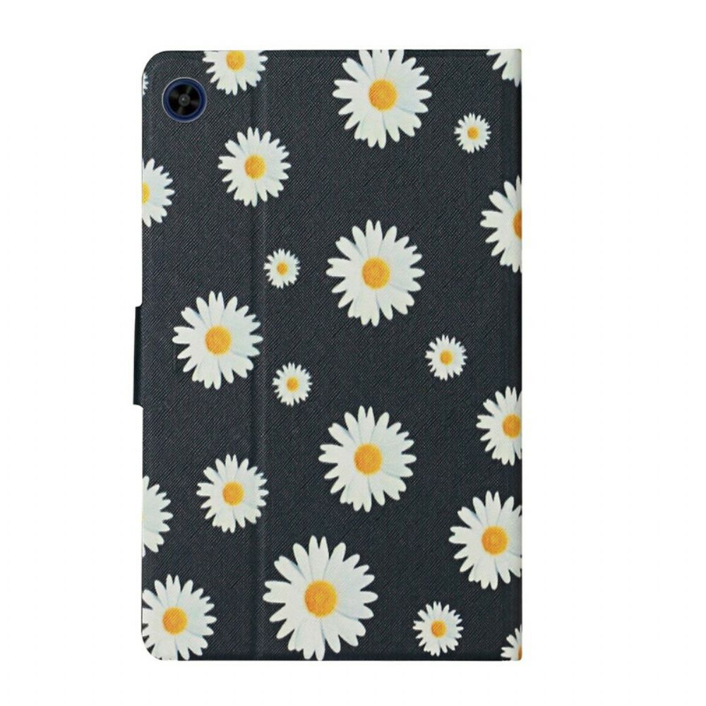 Leren Hoesje voor Huawei MatePad T 8 Bloemen Bloemen Bloemen