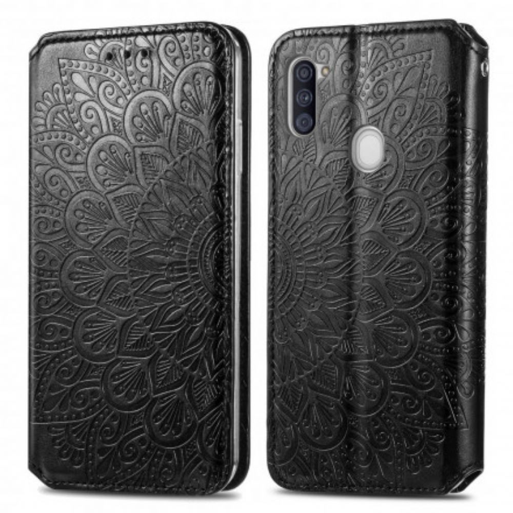 Bescherming Hoesje voor Samsung Galaxy M11 Folio-hoesje Mandala's