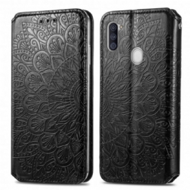 Bescherming Hoesje voor Samsung Galaxy M11 Folio-hoesje Mandala's