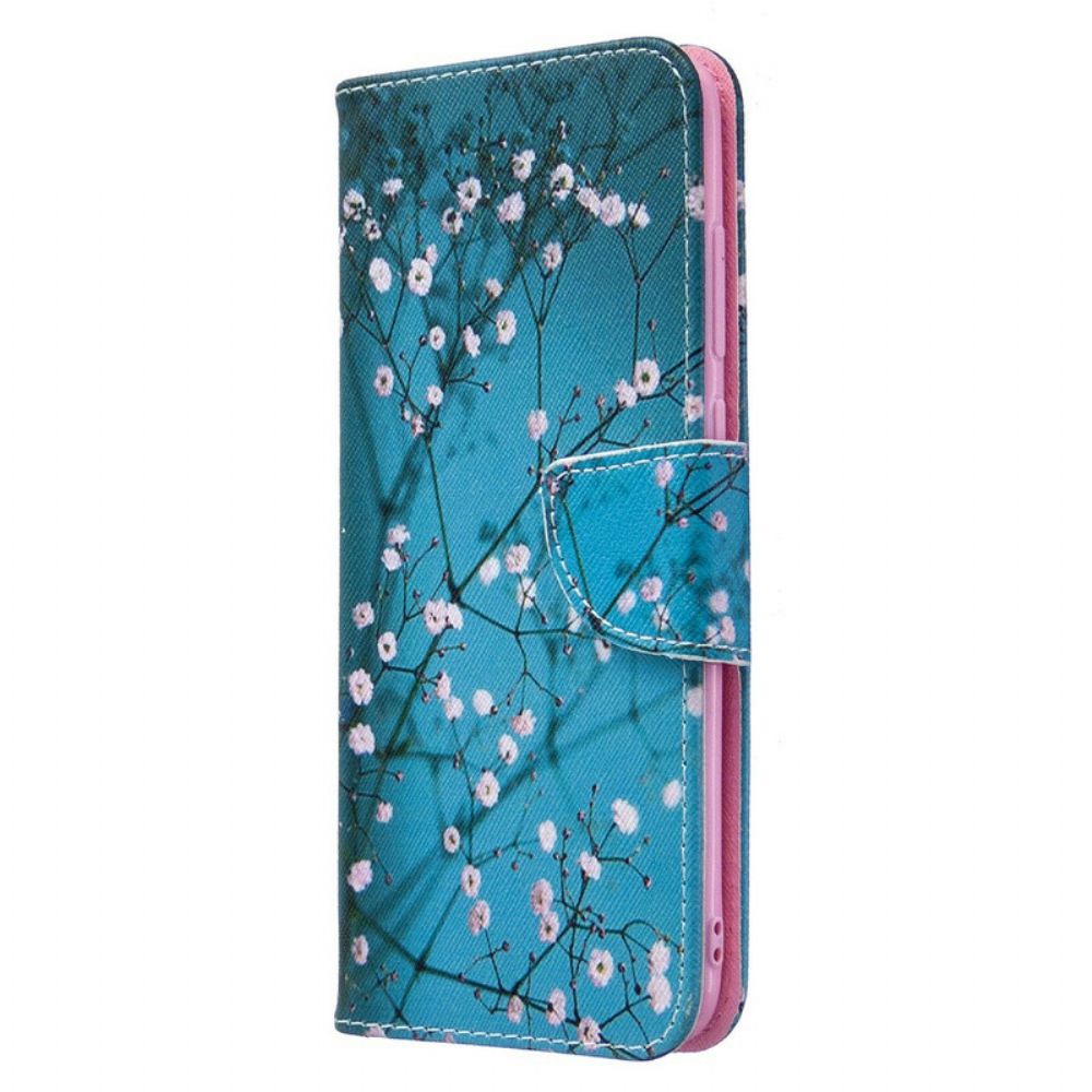 Flip Case voor Samsung Galaxy M11 Bloeiende Boom