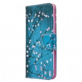 Flip Case voor Samsung Galaxy M11 Bloeiende Boom