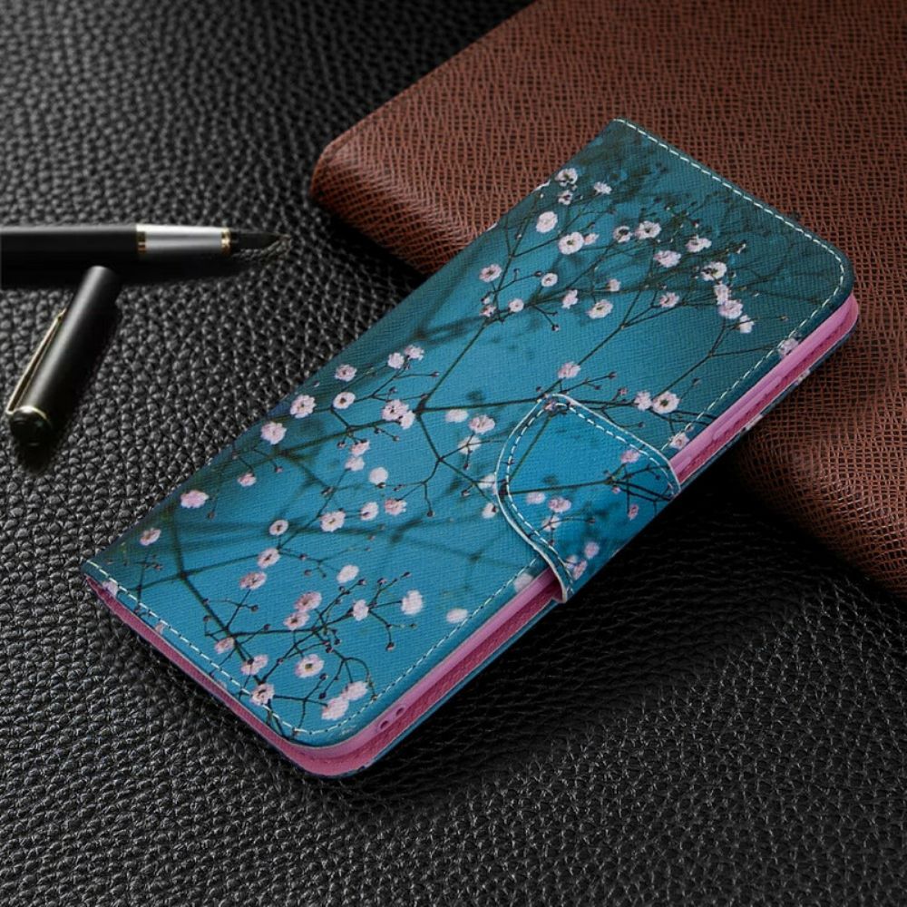 Flip Case voor Samsung Galaxy M11 Bloeiende Boom