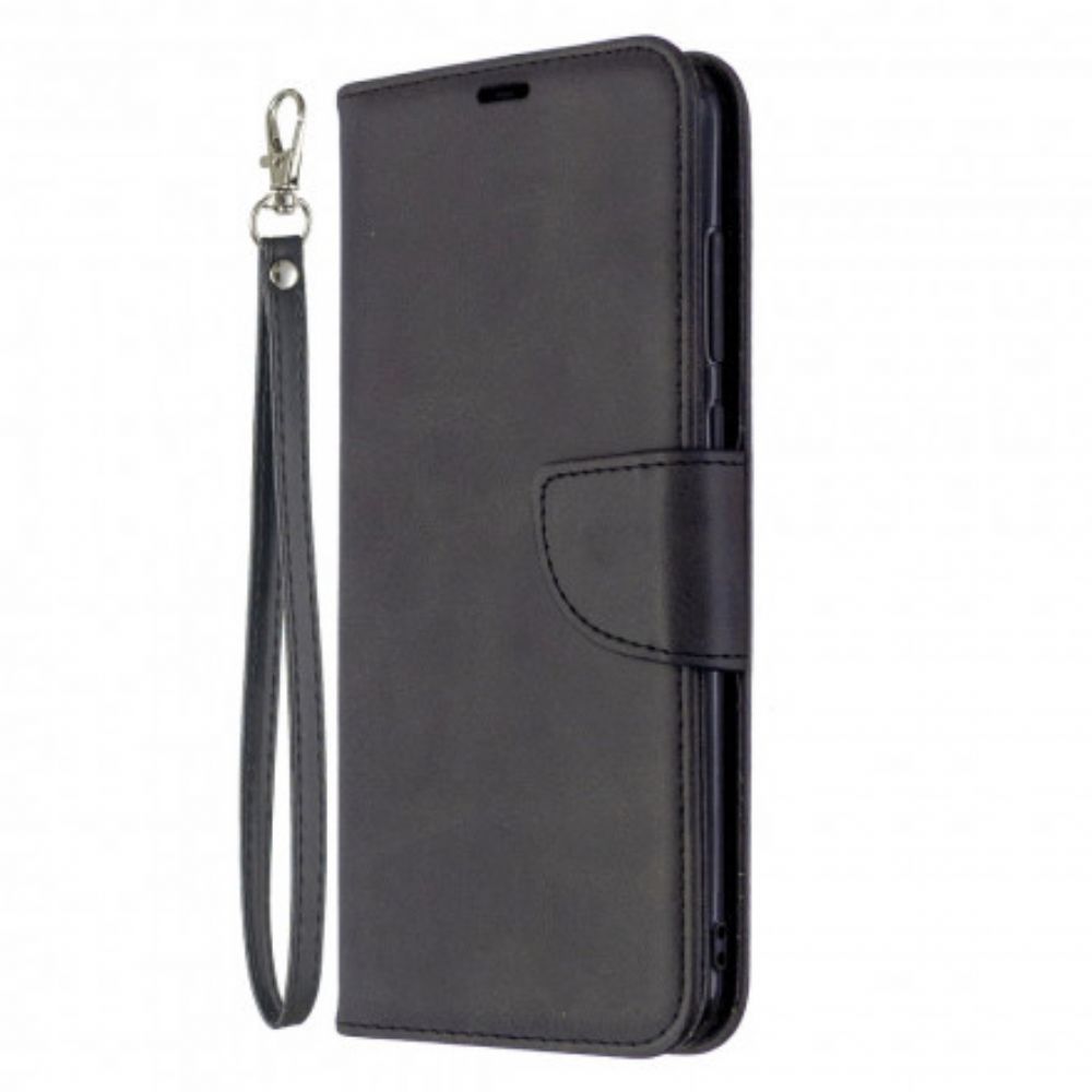 Folio-hoesje voor Samsung Galaxy M11 Flip Case Gladde Schuine Klep