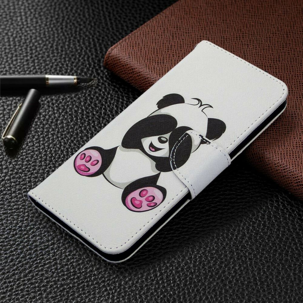 Folio-hoesje voor Samsung Galaxy M11 Pandaplezier