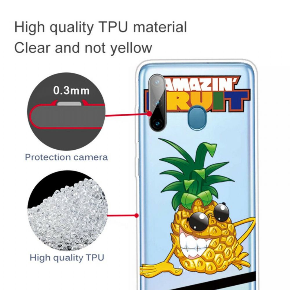 Hoesje voor Samsung Galaxy M11 Geweldig Fruit