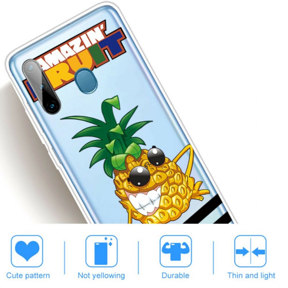 Hoesje voor Samsung Galaxy M11 Geweldig Fruit