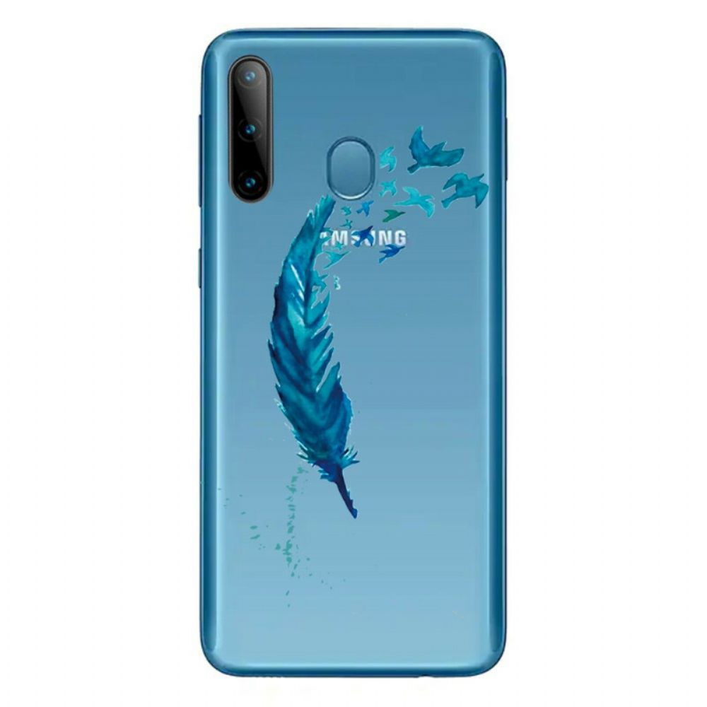 Hoesje voor Samsung Galaxy M11 Mooie Veer