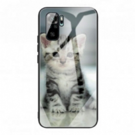 Hoesje voor Poco M5s Kitten Gehard Glas