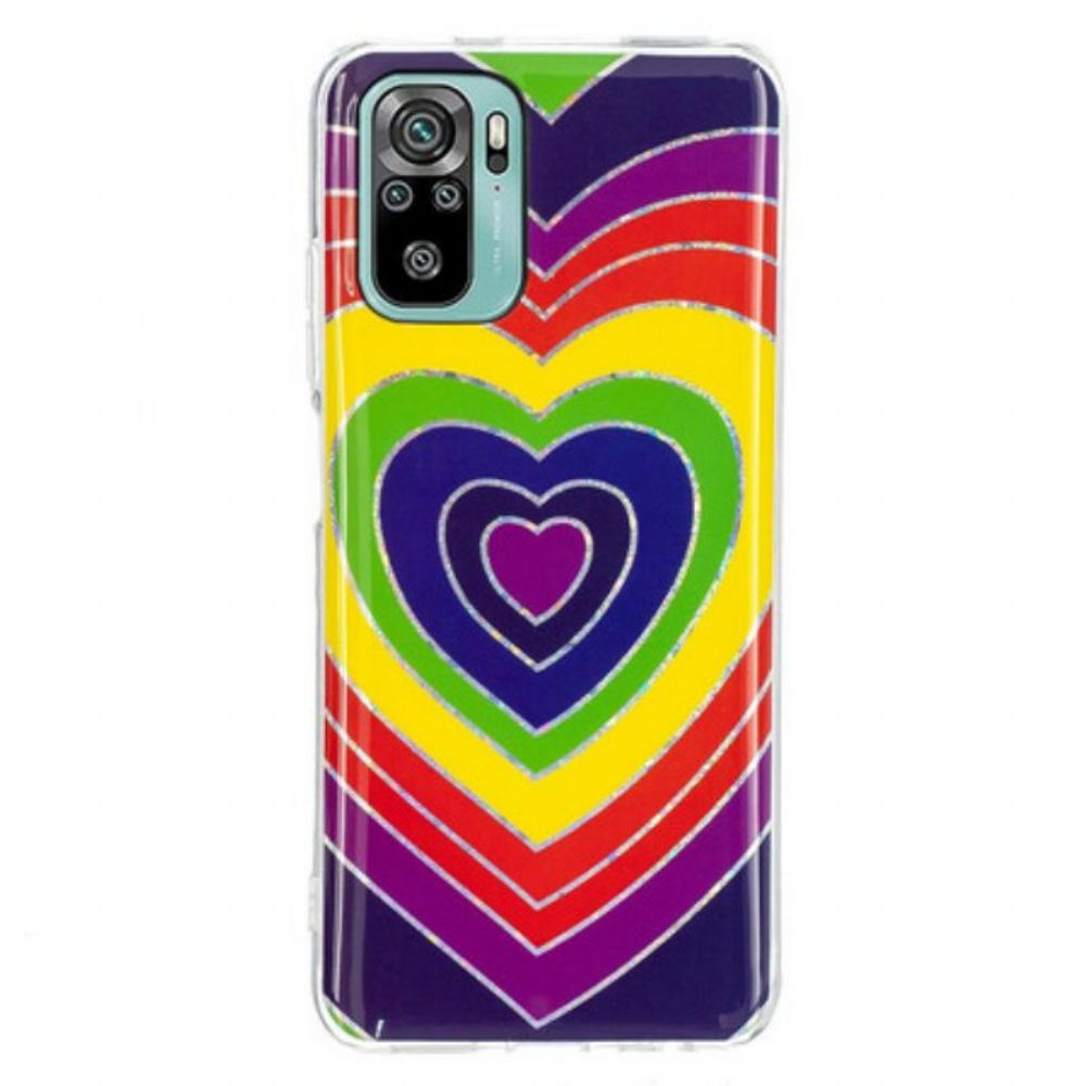 Hoesje voor Poco M5s Psychedelisch Hart