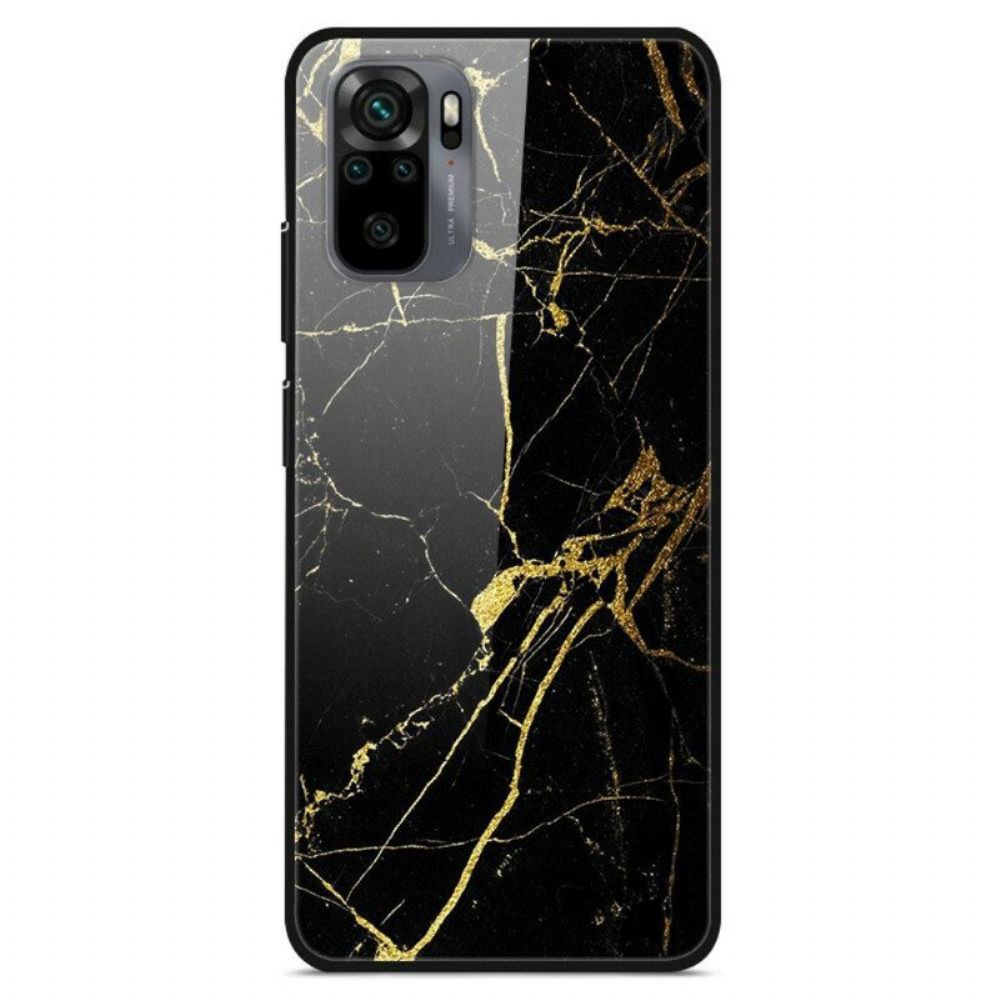 Hoesje voor Poco M5s Supreme Marmer Gehard Glas