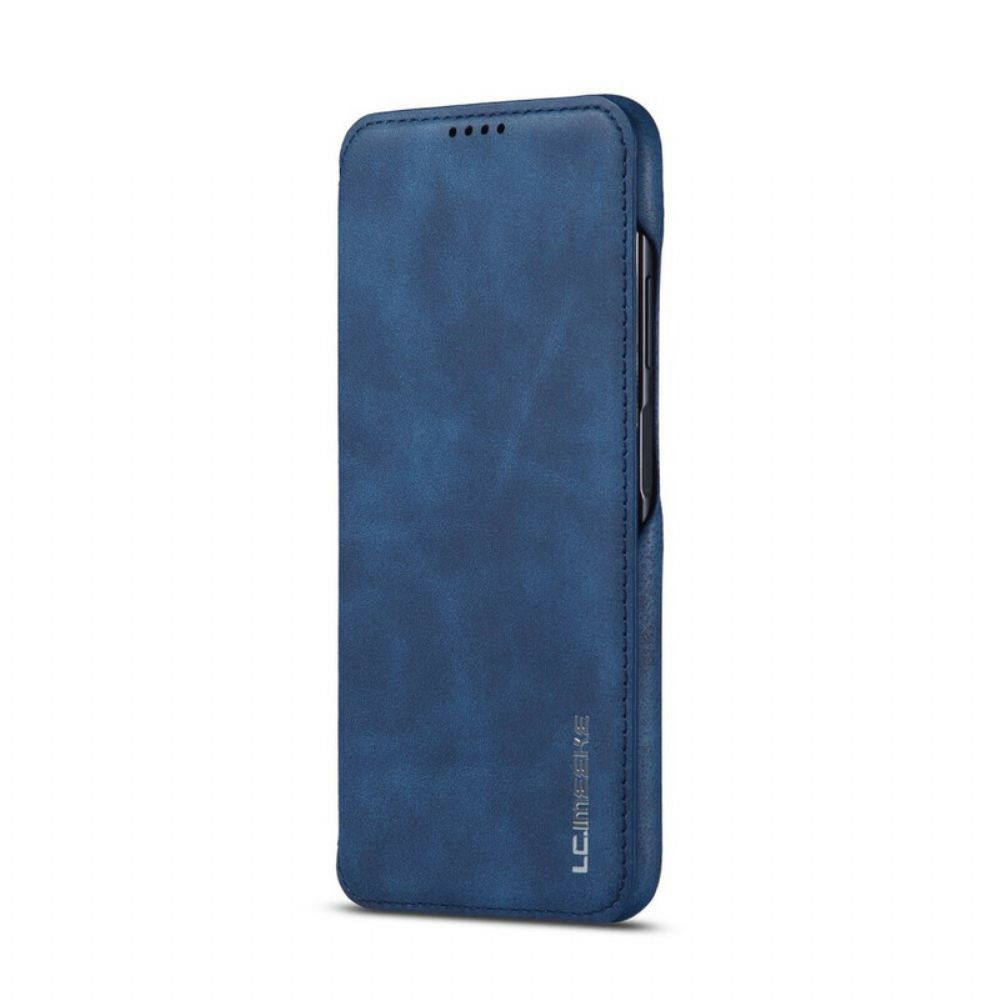 Bescherming Hoesje voor Huawei P40 Lite Folio-hoesje Lc.imeeke Leereffect