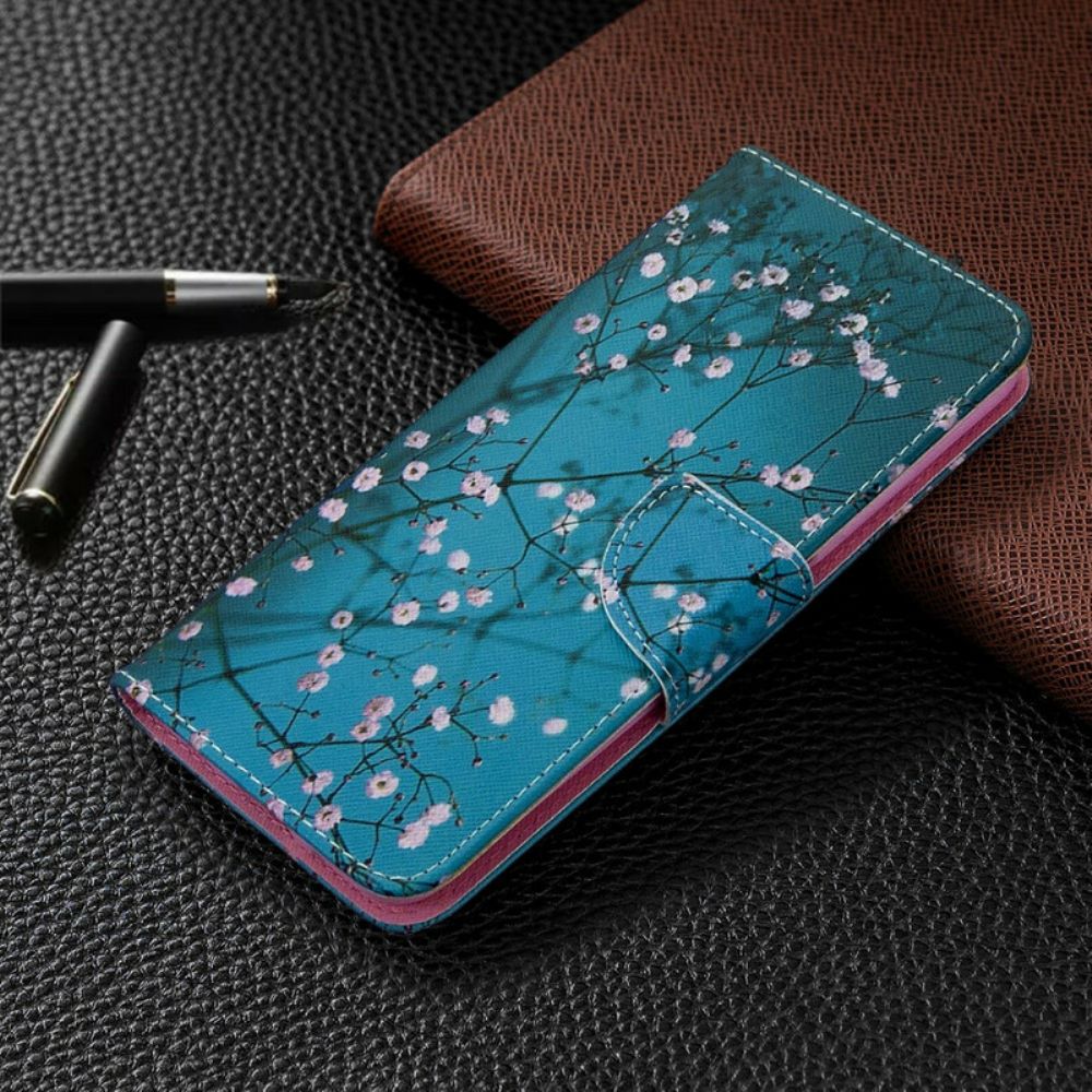 Folio-hoesje voor Huawei P40 Lite Bloeiende Boom