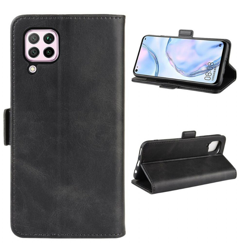 Folio-hoesje voor Huawei P40 Lite Flip Case Dubbele Klep