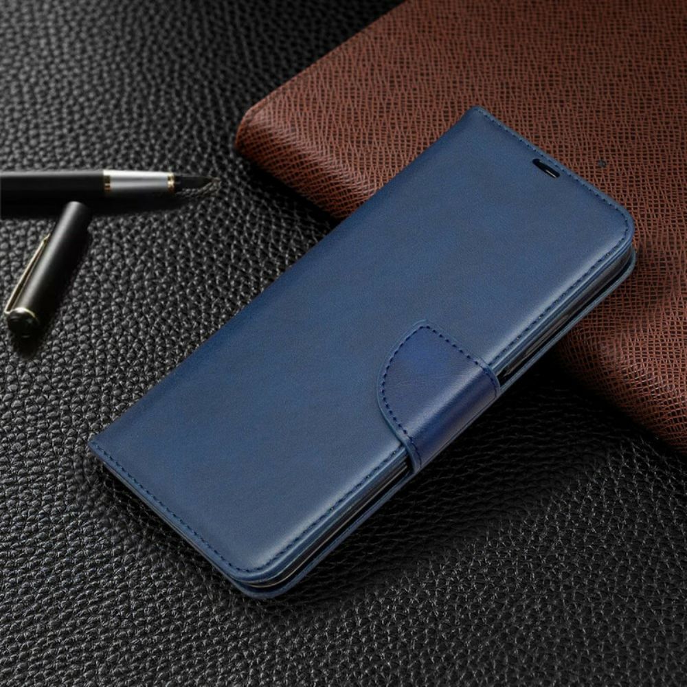 Folio-hoesje voor Huawei P40 Lite Flip Case Gladde Schuine Klep