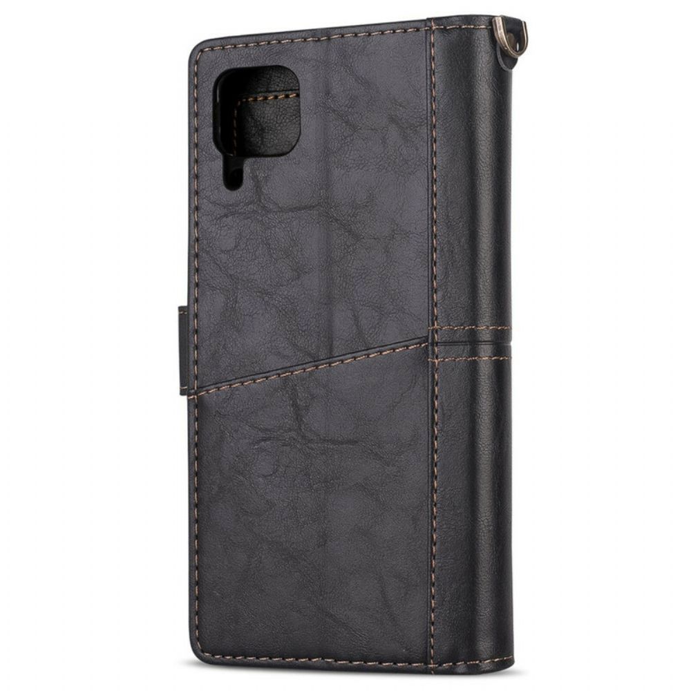 Folio-hoesje voor Huawei P40 Lite Retro Sluiting En Rugsplit