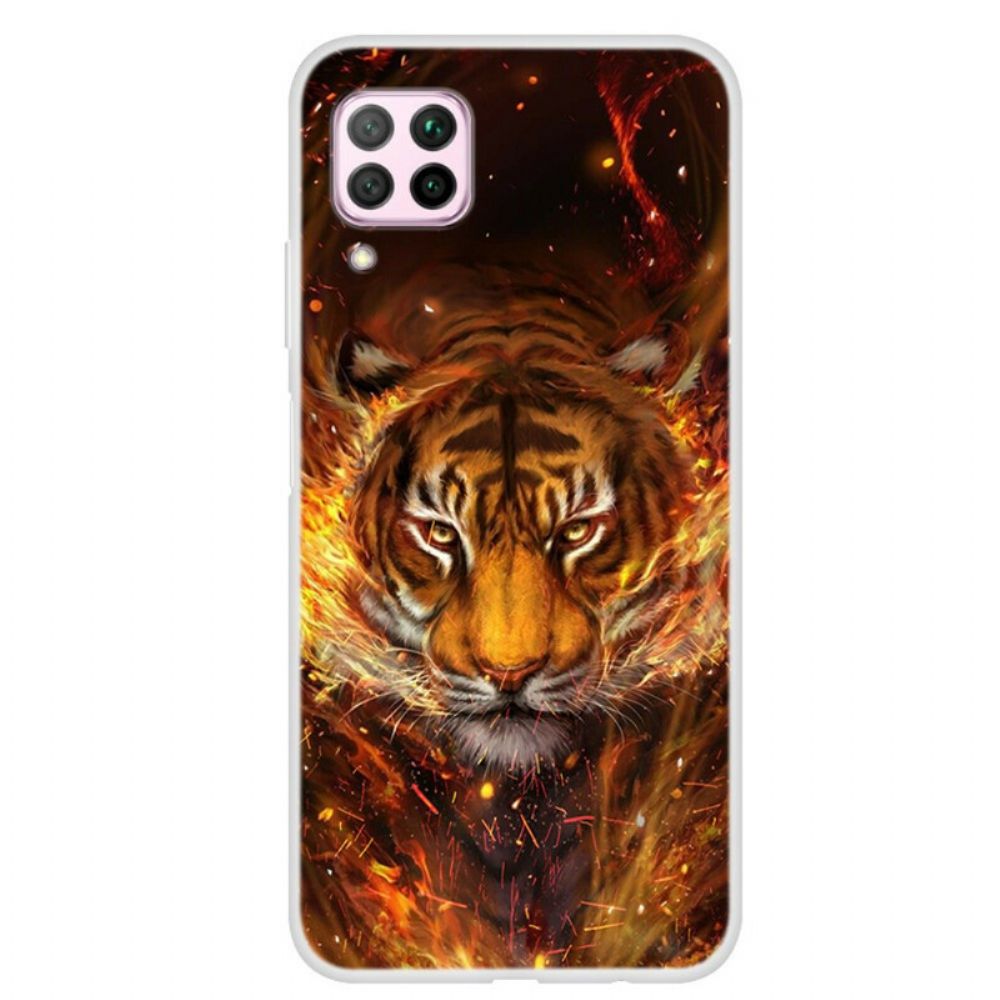 Hoesje voor Huawei P40 Lite Brandtijger