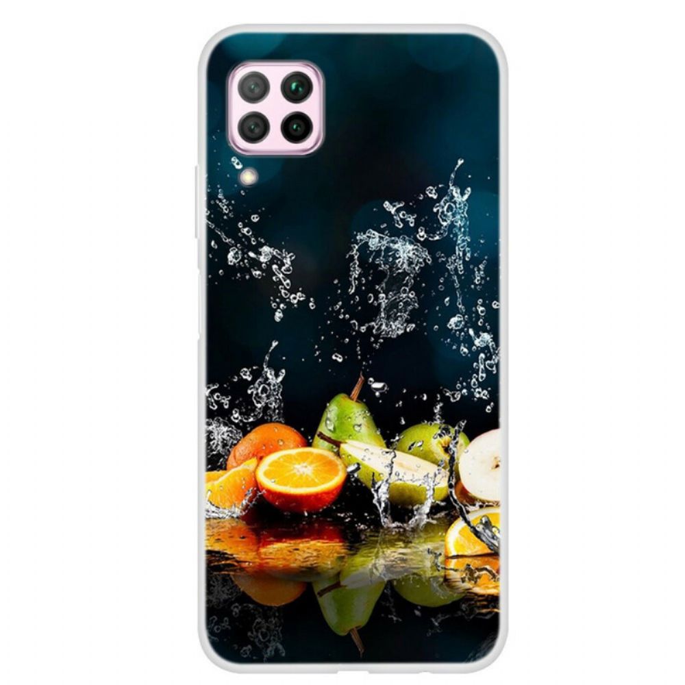 Hoesje voor Huawei P40 Lite Citrus Splash