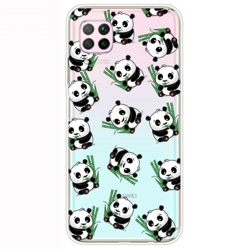 Hoesje voor Huawei P40 Lite Kleine Panda's