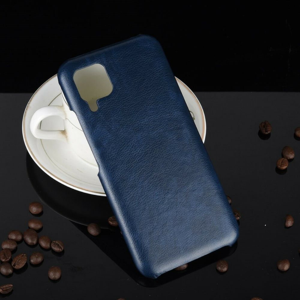 Hoesje voor Huawei P40 Lite Prestaties Litchi Leder Effect